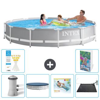 Intex Piscina Prism Frame Redonda - 366x76 Cm - 7-piezas S219