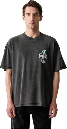 Represent The Viper Room Dice T-Shirt - Heren - T-shirts - Grijs - XL - Katoen - Tops