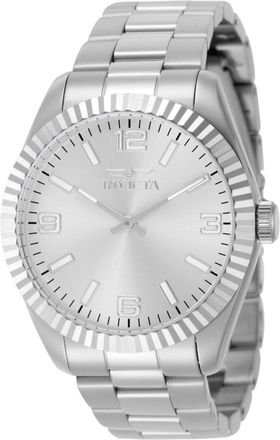 Invicta Specialty 49671 Heren Horloge - Quartz Uurwerk - Roestvrij Staal met zilveren Wijzerplaat - 43mm