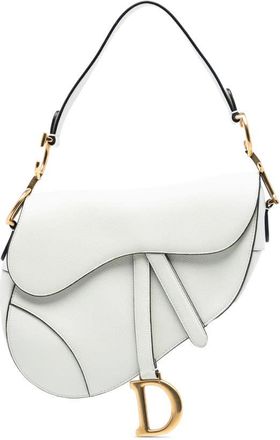 Dior Pre-owned Dior Grained Calfskin Saddle Bag Ladies 09-MA-0188