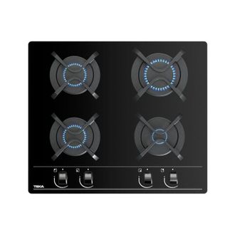 Teka Placa A Gas Butano Superficie Cristal 60cm 4 Zonas Teka Gbc 64000