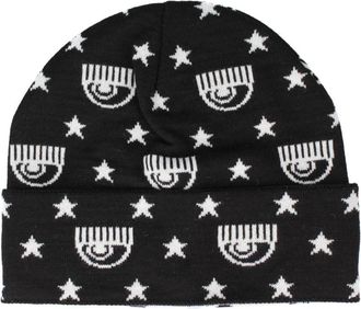 Chiara Ferragni Beanie - Dames - Hoeden - Zwart - ONE Size - Accessoires