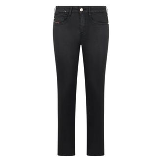 Diesel Slim-fit Jeans, female, Black, Size: W25 Straight-cut denim pants