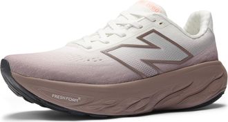 New Balance Womens Fresh Foam X 1080 V14 Running Shoe, Earth Shadow/Reflection/Urgent Red, 9.5 Wide