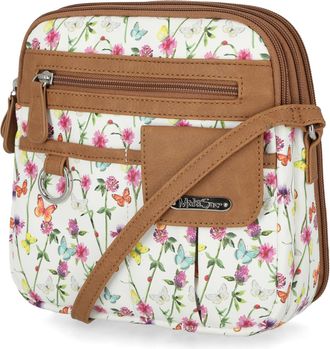 MultiSac Multisac Womens MultiSac North South Mini Zip Around Crossbody Bag