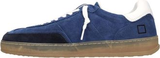 D.A.T.E. Sporty Colored - Heren - Sneakers - Blauw - 40 EU - Leer - Schoenen
