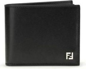 Fendi Bos Taurus Wallet - Heren - Portefeuilles - Zwart - ONE Size - Leer - Accessoires