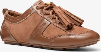 Michael Kors Keely Tassel Suede Trainer