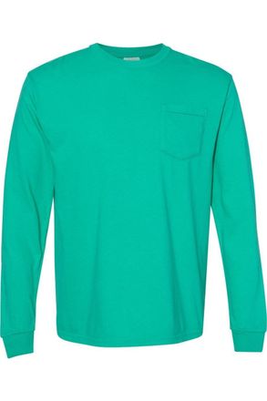 Comfort Colors Garment-Dyed Heavyweight Long Sleeve Pocket T-Shirt