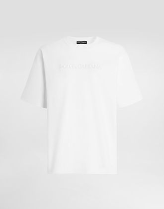 Dolce & Gabbana Cotton T-shirt - Man T-shirts And Polos White Cotton 44