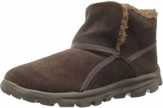 Skechers Womens On The Go Chugga Boots In Chocolate