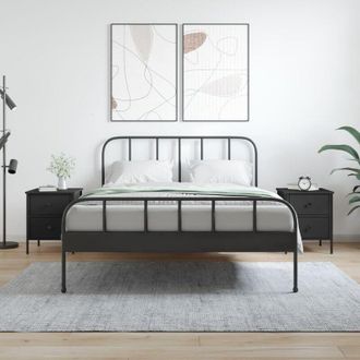 vidaXL Vidaxl - Furniture Limited - Mesitas de noche 2 uds madera de ingeniería