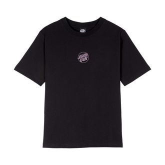 Santa Cruz T-Shirt SANTA CRUZ MONO STAMPED DOT T-SHIRT, Damen, Gr. 14 (XL), schwarz, Obermaterial: 100% Baumwolle, Shirts T-Shirt