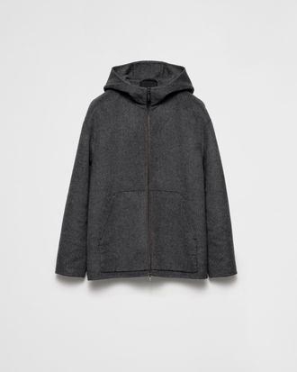 Prada Wool hoodie jacket