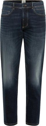 Camel Active Tijdloze Heren Regular Fit Mode - Heren - Slim Fit Jeans - Blauw - W46 L32 - Jeans