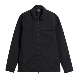 Barbour Jassen, Heren, Zwart, XL, Inline Overshirt