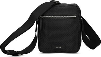 Calvin Klein Borsa a spalla con applicazione logo - Nero