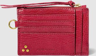 Jerome Dreyfuss Sac Lucky Porte Cartes Carmin