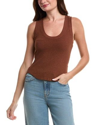 Project Social T Suki Scoop Neck Rib Tank