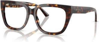 Jimmy Choo London 54mm Square optical glasses in Tortoise at Nordstrom