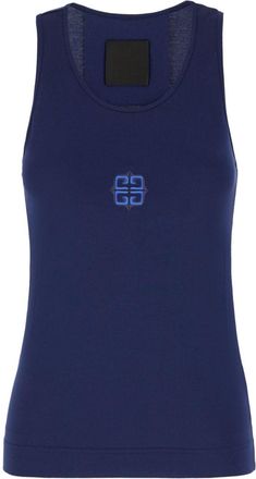 Givenchy Top con stampa 4G - Blu