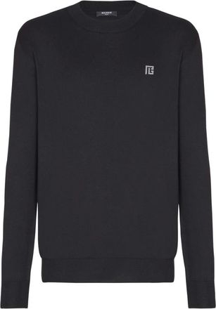 Balmain Hombre, Jerseys, Negro, Talla: M
