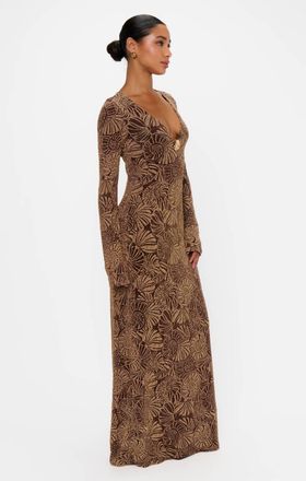 Show me your Mumu Lopez Dress In Shell Sparkle