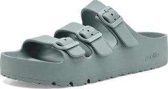 Birkenstock Papillio By Birkenstock Florida Platform Eva Womens Dress Sandals Pure Sage : EU 42 (US Womens 11-11.5) Narrow, Synthetic