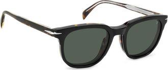 Eyewear by David Beckham Clip-On Bril met Topkwaliteit - unisex - Zonnebrillen - Bruin - 51 MM - Accessoires