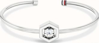 Tommy Hilfiger Womens 2780856 Ladies Bracelet - Silver - One Size