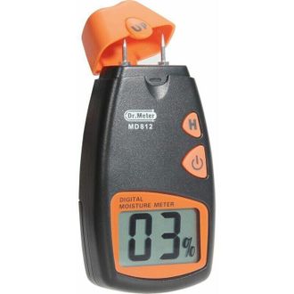 OEM Medidor Digital De Humedad De Madera, Port&aacute;til, De 2 Pines, Pantalla Lcd Digital Hd Con 2 Pines De Repuesto Y Bater&iacute;a De 9 V (ambos Incluidos), Rango 