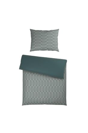 Novel Wendebettw&auml;sche, Gr&uuml;n, Textil, 140x220 cm, pflegeleicht, atmungsaktiv, hautfreundlich, schadstoffgepr&uuml;ft, Heimtextilien, Bettw&auml;sche & Leint&uuml;cher, Bett