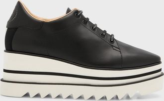 Stella McCartney Sneakelyse Vegan Logo Platform Loafers