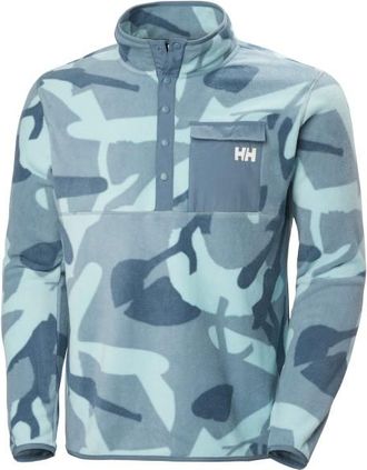 Helly Hansen Maridalen Printed Fleece Fleecepullover f&uuml;r Herren | t&uuml;rkis