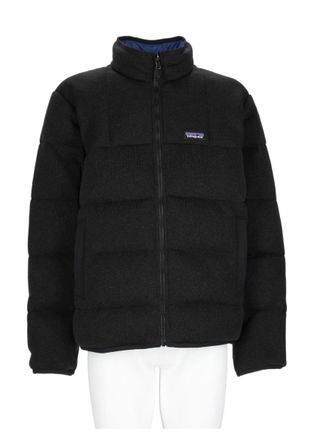 Patagonia Puffer Jacket With Quilted Design And High Collar