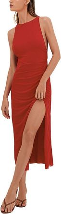 Vix Vix Solid Getty Long Cover Up