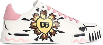 Dolce & Gabbana Portofino Leather Sneakers