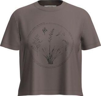 Icebreaker Merino 150 Tech Lite S/S Seed Story Merinoshirt f&uuml;r Damen | grau