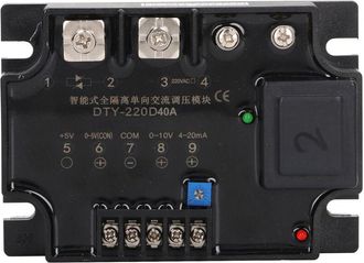 OEM Regulador De Voltaje Monof&aacute;sico Con Aislamiento Completo, M&oacute;dulo De Regulaci&oacute;n De Resistencia, Control De Entrada Multise&ntilde;al Ac220v 40a