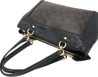 Coach Pre-owned Leren Handtas - Dames - Vintage Handtas - Bruin - ONE Size - Leer - Vintage