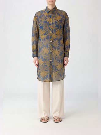 Eres Camicia Exotisme relaxed fit in cotone con stampa tropicale e maniche lunghe