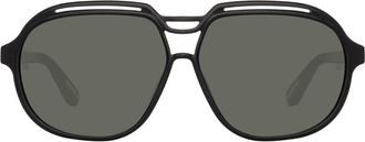 Linda Farrow RAPHAEL LFL1294 C1 Mens Sunglasses Black Size 63