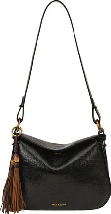 Generic Cymwer Crossbody Bag Large Capacity Tassel Mini Bag Shoulder Bag for Women (Black)