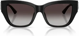 Jimmy Choo London Gray Gradient Cat Eye Ladies Sunglasses JC5039BU 50008G 54