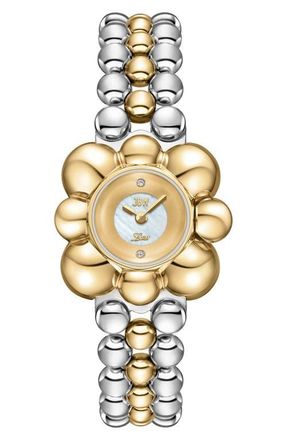 JBW x Luar Atmosphere Two-Tone Bracelet Watch, 30mm at Nordstrom