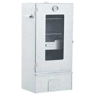 vidaXL Vidaxl - Horno Ahumador De Bbq Con Generador Humo Fr&iacute;o Acero Galvanizado