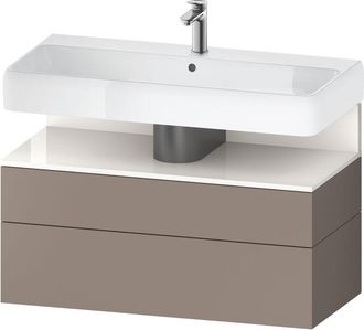 Duravit Duravit Qatego Mueble Bajo Lavabo, 1 Extra&iacute;ble Y 1 Caj&oacute;n