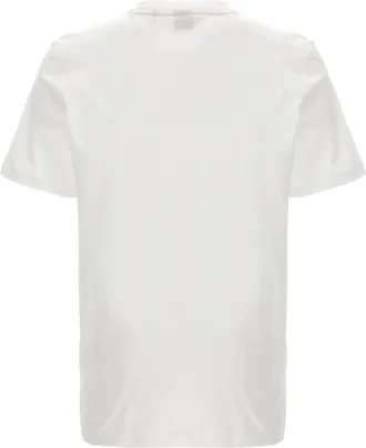 HUGO BOSS Logo-Print Cotton T-shirt - White