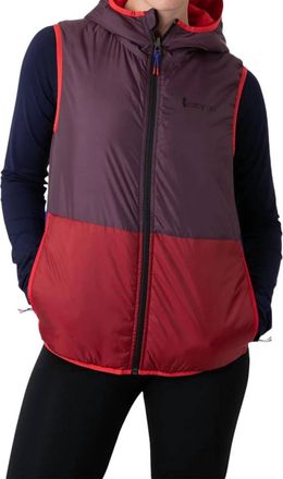 Cotopaxi Teca Calido Hooded Vest In Red Hot Sun