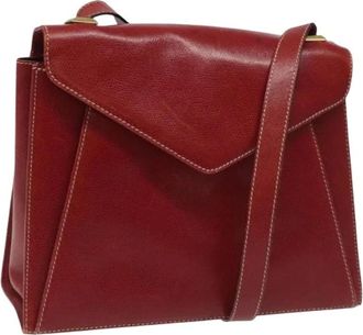 Ferragamo Pre-owned Shoulder Bag - Dames - Vintage Schoudertas - Rood - ONE Size - Leer - Vintage